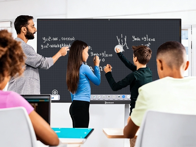 interactive 20-40 point touch screen