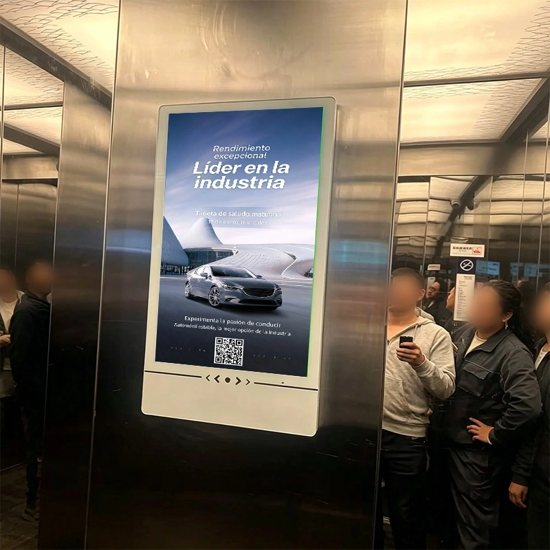 Pantalla Publicitaria De Pared Para Elevadores