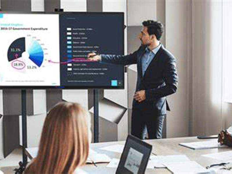 Qtenboard China Factory Wholesale 75 inch interactive flat panel for Conference