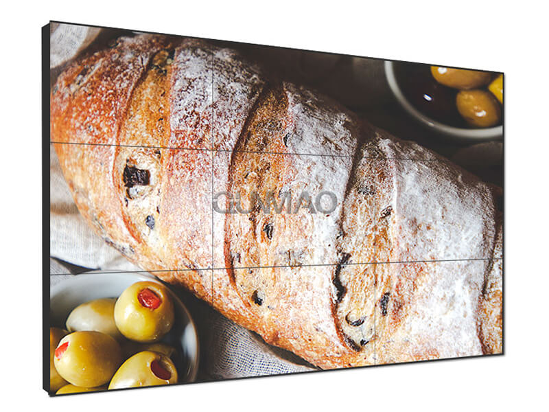 46 inch 4K LCD Ultra Narrow Bezel 0.88mm Splicing Screen tv display LCD Video Wall