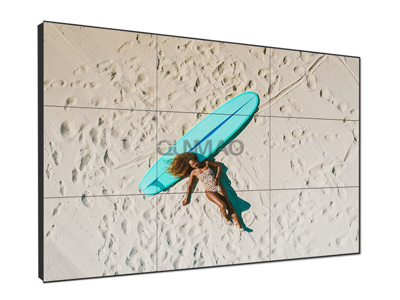 digital signage advertising 49 inch 4k hd splicing screen office control room lcd video wall panel seamless system