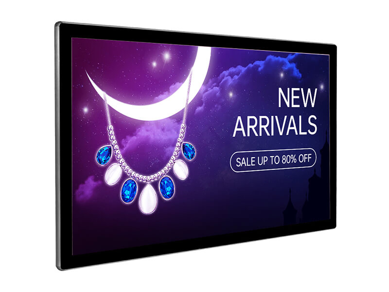 49 inch 2k multimedia wall mounted advertising machine 1080P HD display IPS touch LCD digital signage