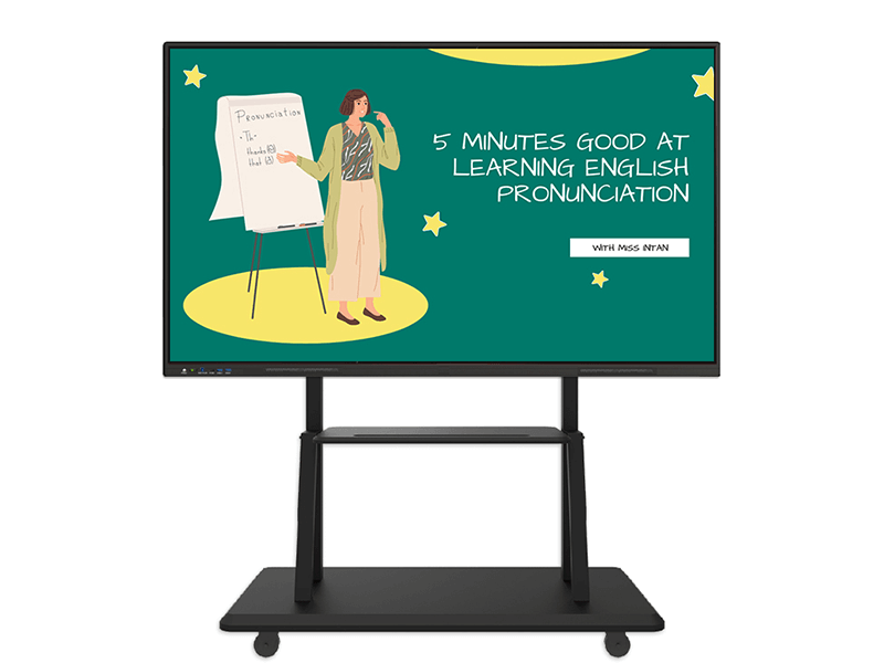 Qtenboard 86 inch android 4k lcd intelligent interactive whiteboard Pen digital display smart board for kids school teaching