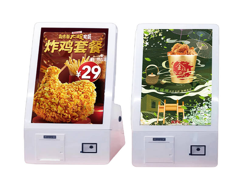 15.6 Inch Desktop Touch Screen Self-Service Kiosk For Restaurant All In One Cash Register Order Checkout Payment Machine