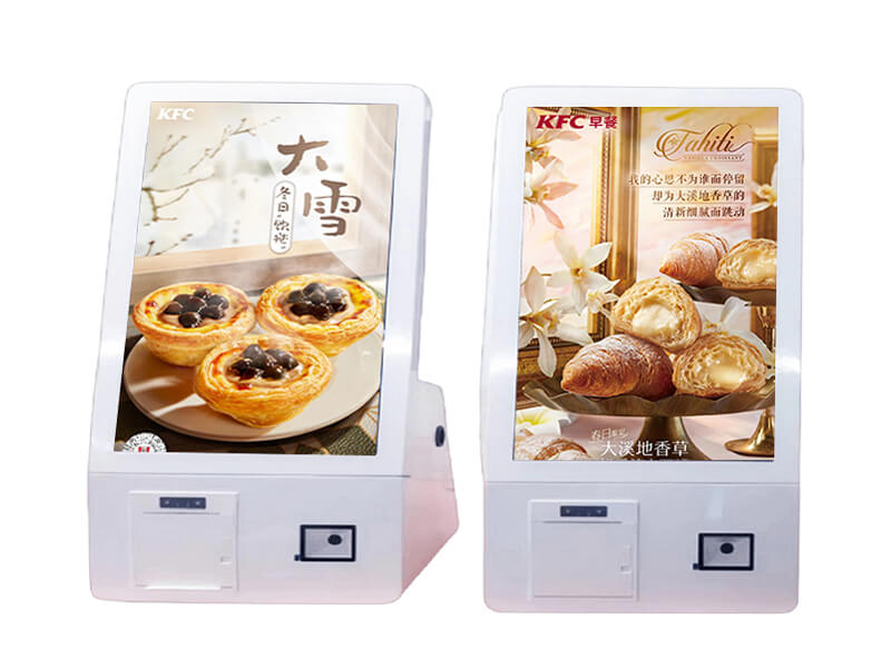15.6 Inch Desktop Touch Screen Self-Service Kiosk For Restaurant All In One Cash Register Order Checkout Payment Machine
