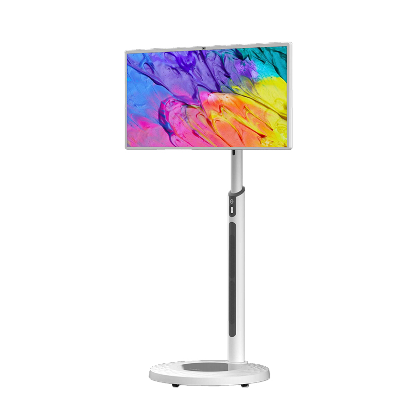 Qunmao OEM Portable TV on Wheels with Battery