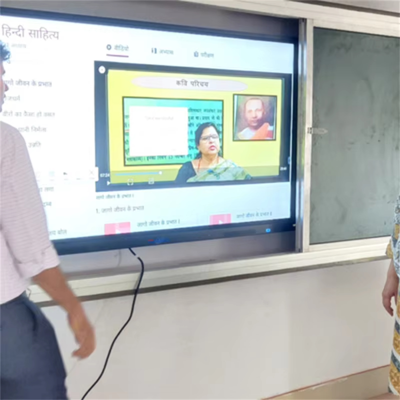 Qtenboard 65 75 85 86 98 100 105 110 Inch 4k Display Smart Digital Board Ir Touch Screen Interactive Whiteboard For Online Education