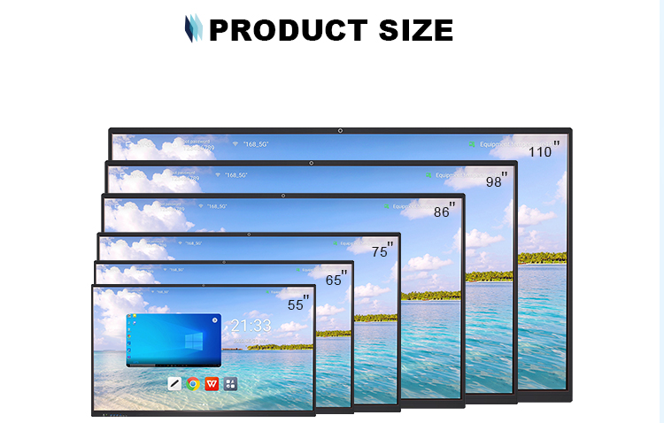 Qtenboard 98 inch dual touch School educational equipment smart interactive whiteboard