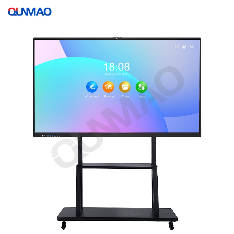 Qtenboard School Smart Boards Interactive Displays Panel for Classrooms Lecture Halls