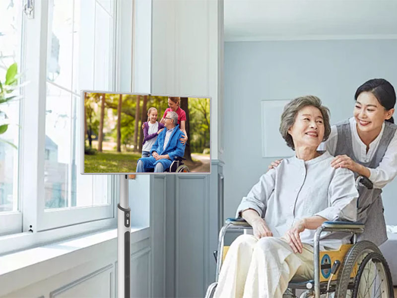 Memory Care Tools Prevent Dementia Album Game Stand by Me TV Tablet TV on Stand