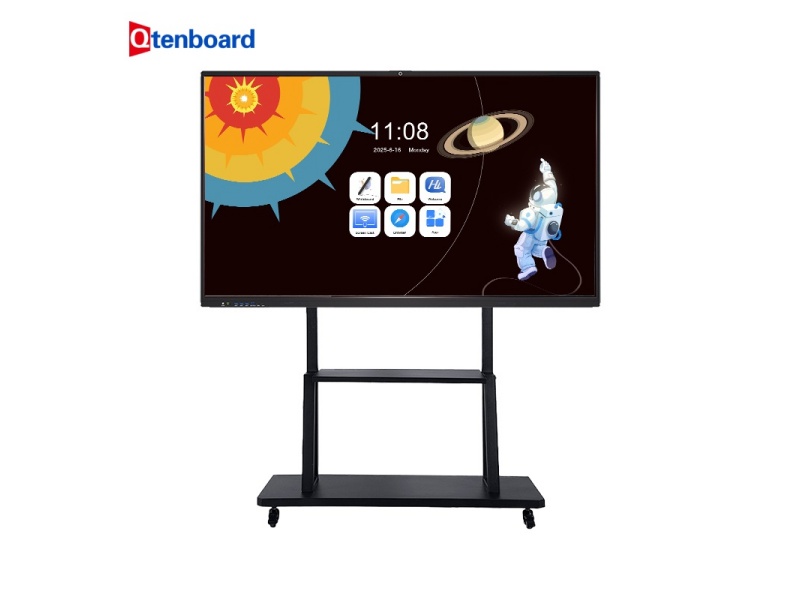 Qtenboard 65 75 86 Inch Interactive Panel with Arabic Display