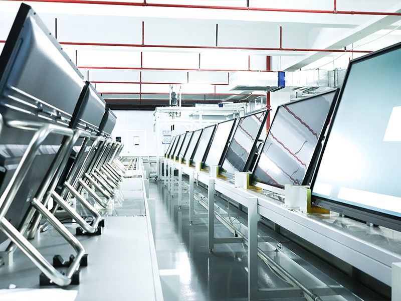 Qtenboard 65 75 86 Inch Interactive Panel with Arabic Display