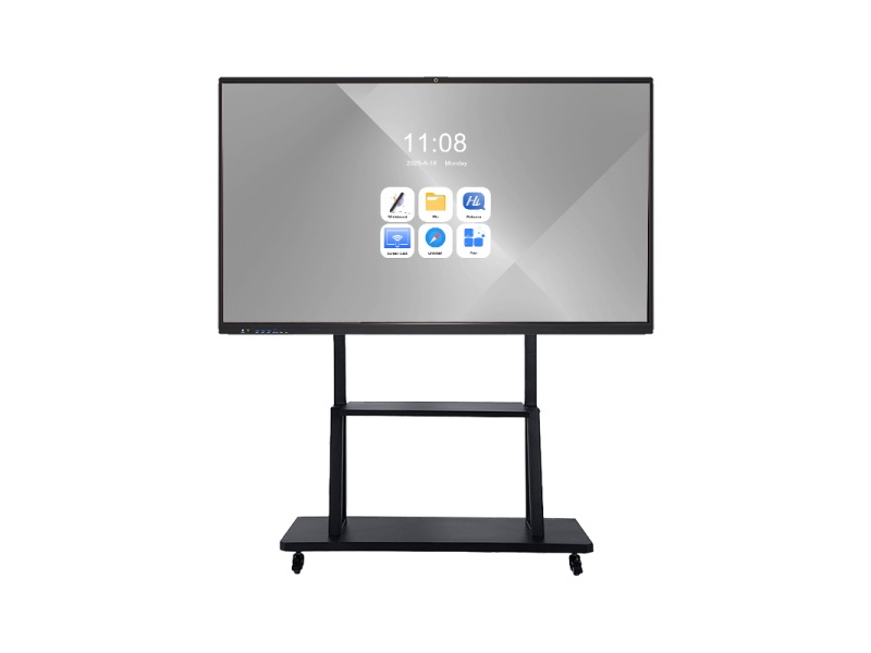 Qtenboard Wholesale 65 75 Inch School 4K Interactive Touch Panel With Digital Pen For Egypt