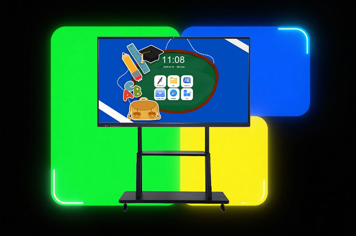 Interactive flat panel feature for Qtenboard