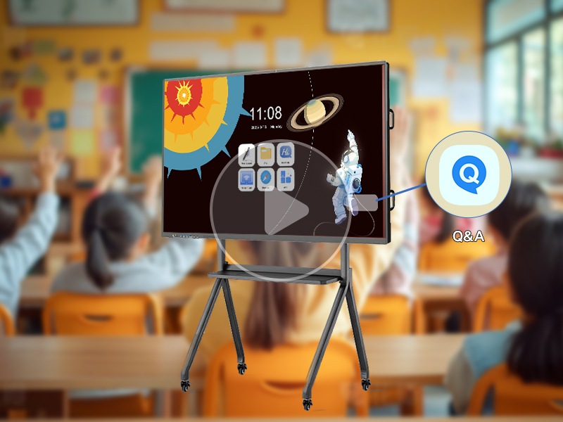 Interactive whiteboard Ai feature 1: Question and Answer