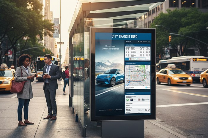 Smart Transit with Digital Signage: Revolutionizing Commutes