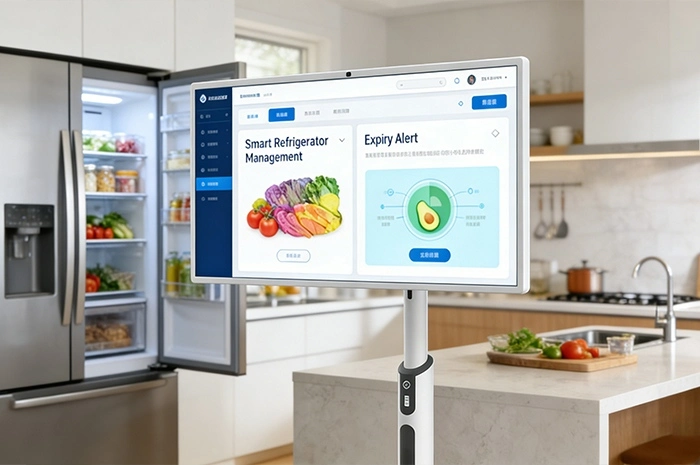 The Qtenboard "Smart Partner" in Kitchen's Warmth