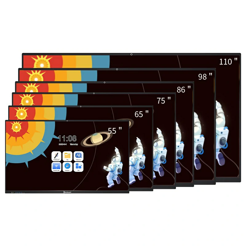 Qtenboard Smart Interactive Whiteboard with Android & Windows for School & Office Use