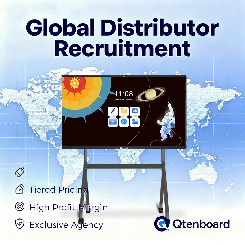 Interactive Whiteboard Distributor | Interactive Flat Panel, Qtenboard Global Distributor Recruitment & Agency Price Policy