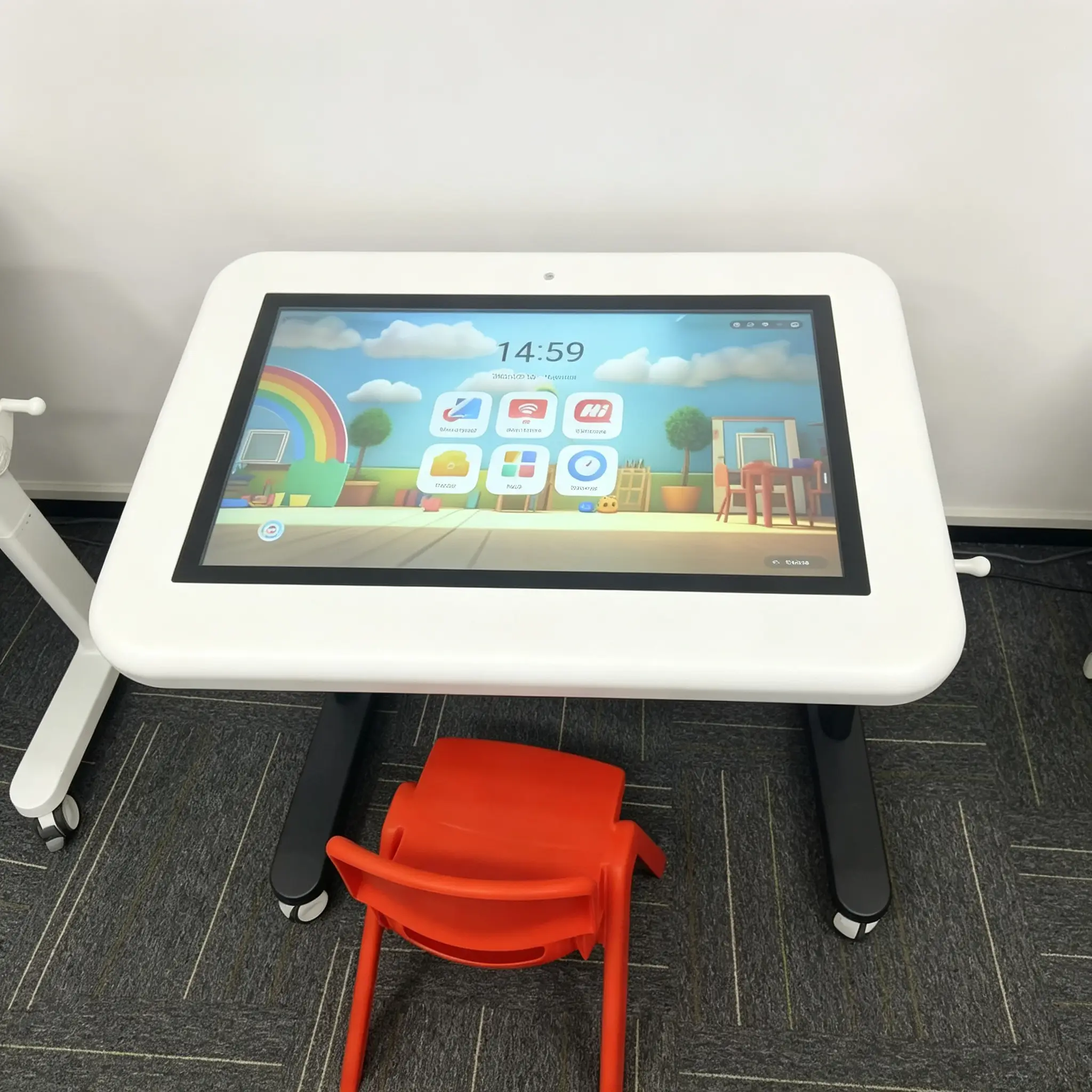 Kids Interactive Touch Learning Table Adjustable Height Android Touch Screen Game Table For Kindergarten Early Education Kids Interactive Touch Learning Table Adjustable Height Android Touch Screen Game Table For Kindergarten Early Education