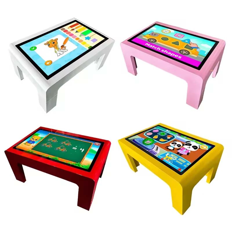 Horizontal Interactive Touch Table Multi‑User Capacitive Touch Screen Table Mobile Wheels ABS Housing Horizontal Interactive Touch Table Multi‑User Capacitive Touch Screen Table Mobile Wheels ABS Housing
