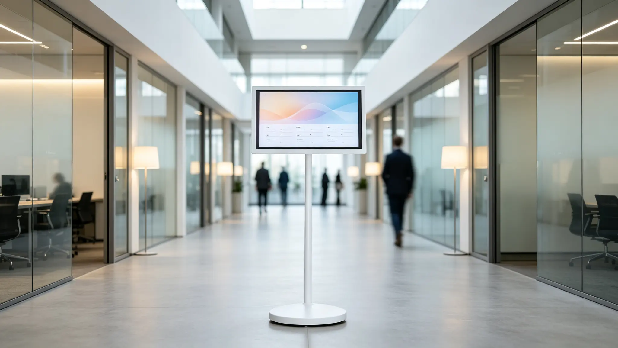 Portable Smart TV for Meetings Movable Meeting Room Display Portable Smart TV for Meetings Movable Meeting Room Display